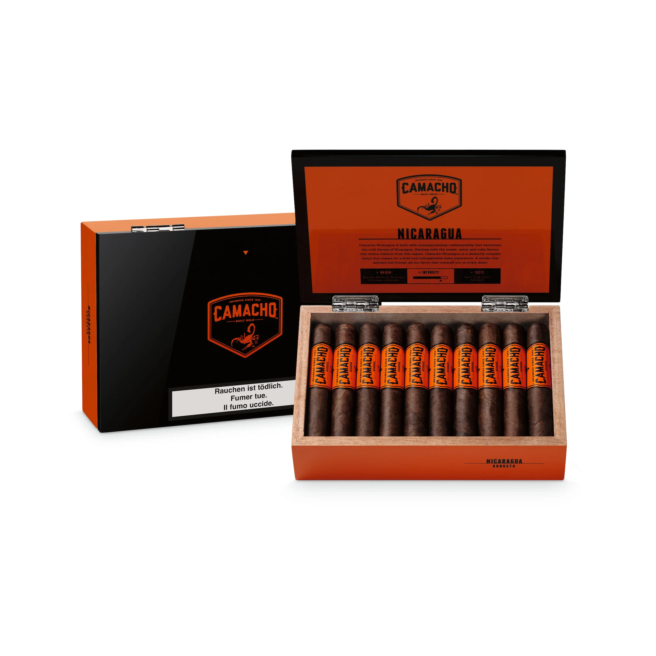 Camacho Nicaragua Robusto Cigar - Image 5