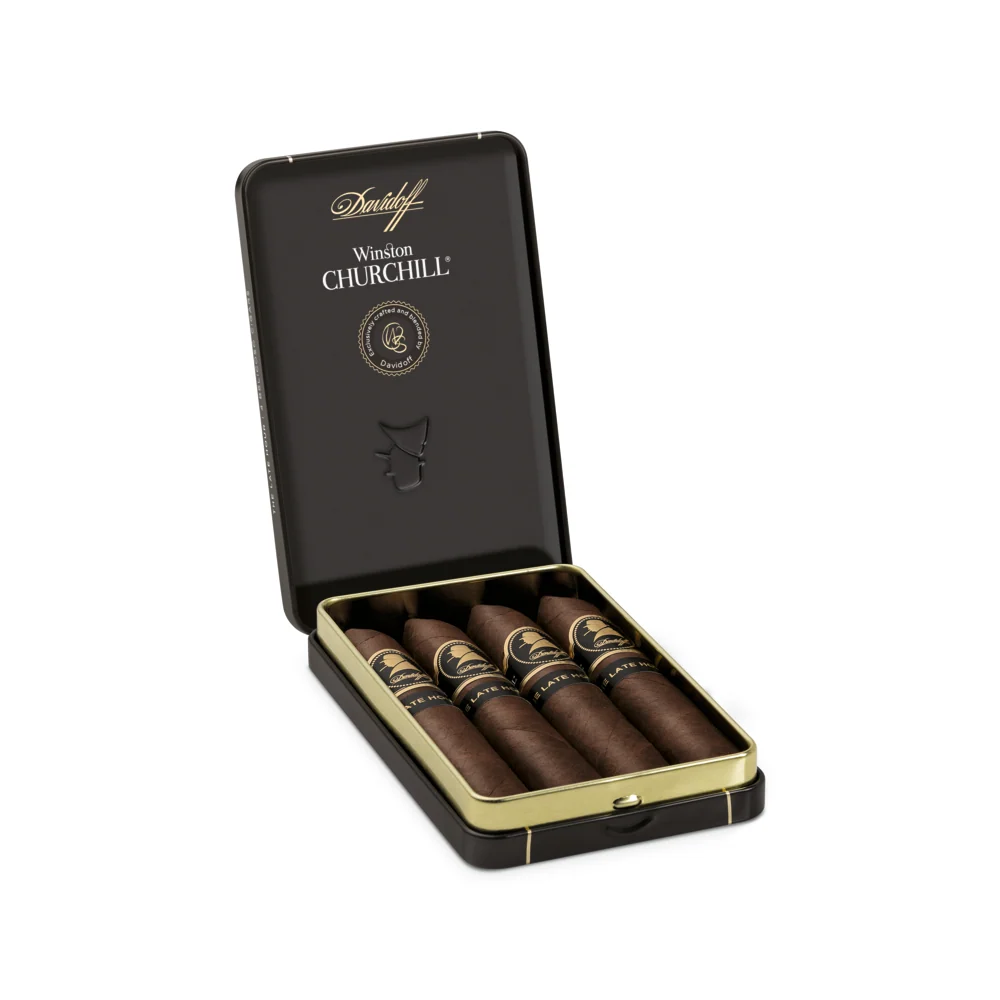 Davidoff Winston Churchill Late Hour Belicoso Cigar - Image 3