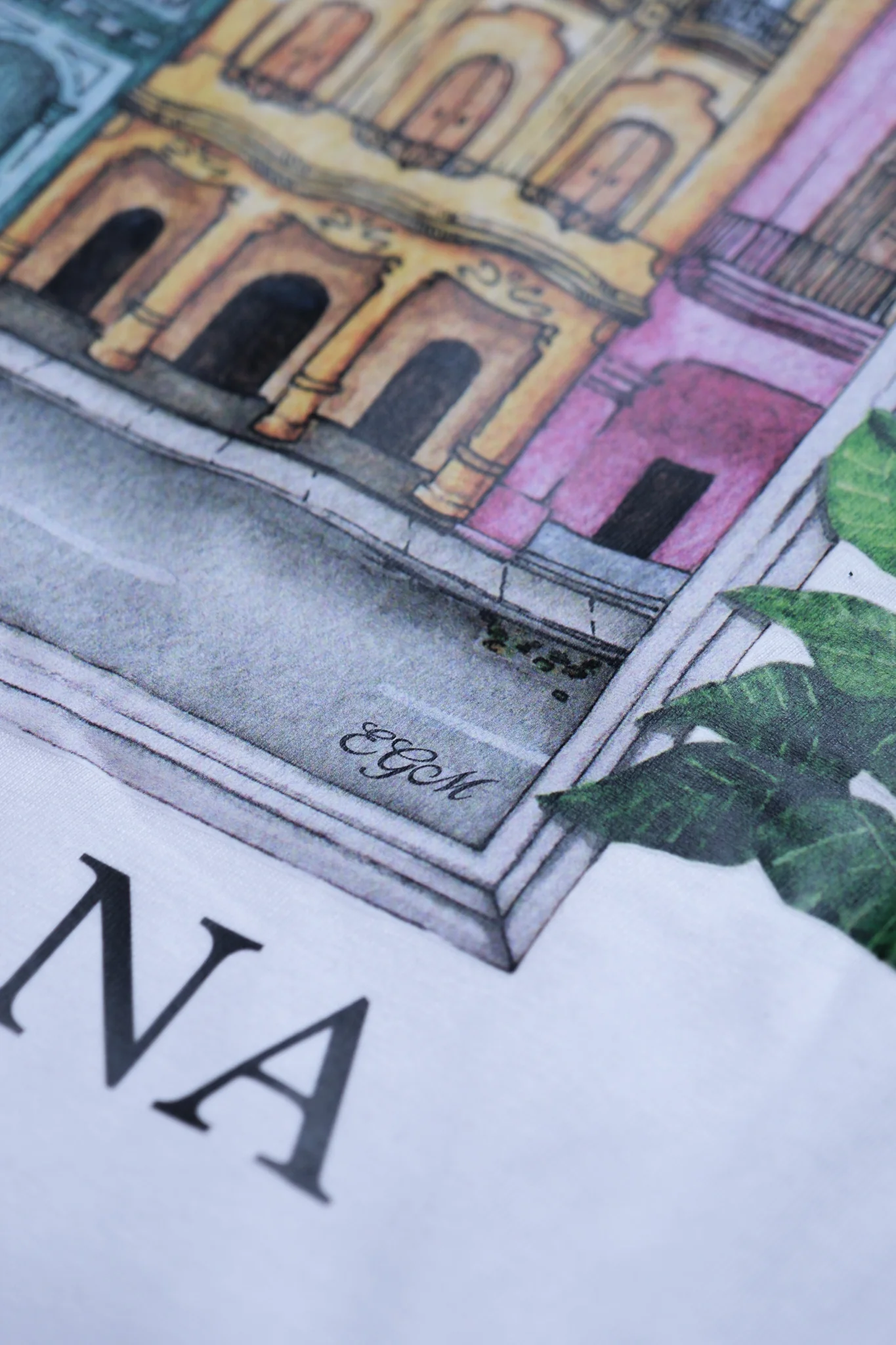 EGM CENTRO HABANA T-SHIRT - WHITE - Image 3